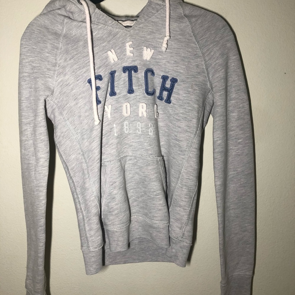 Ambrcrombie & Fitch grey hoodie!